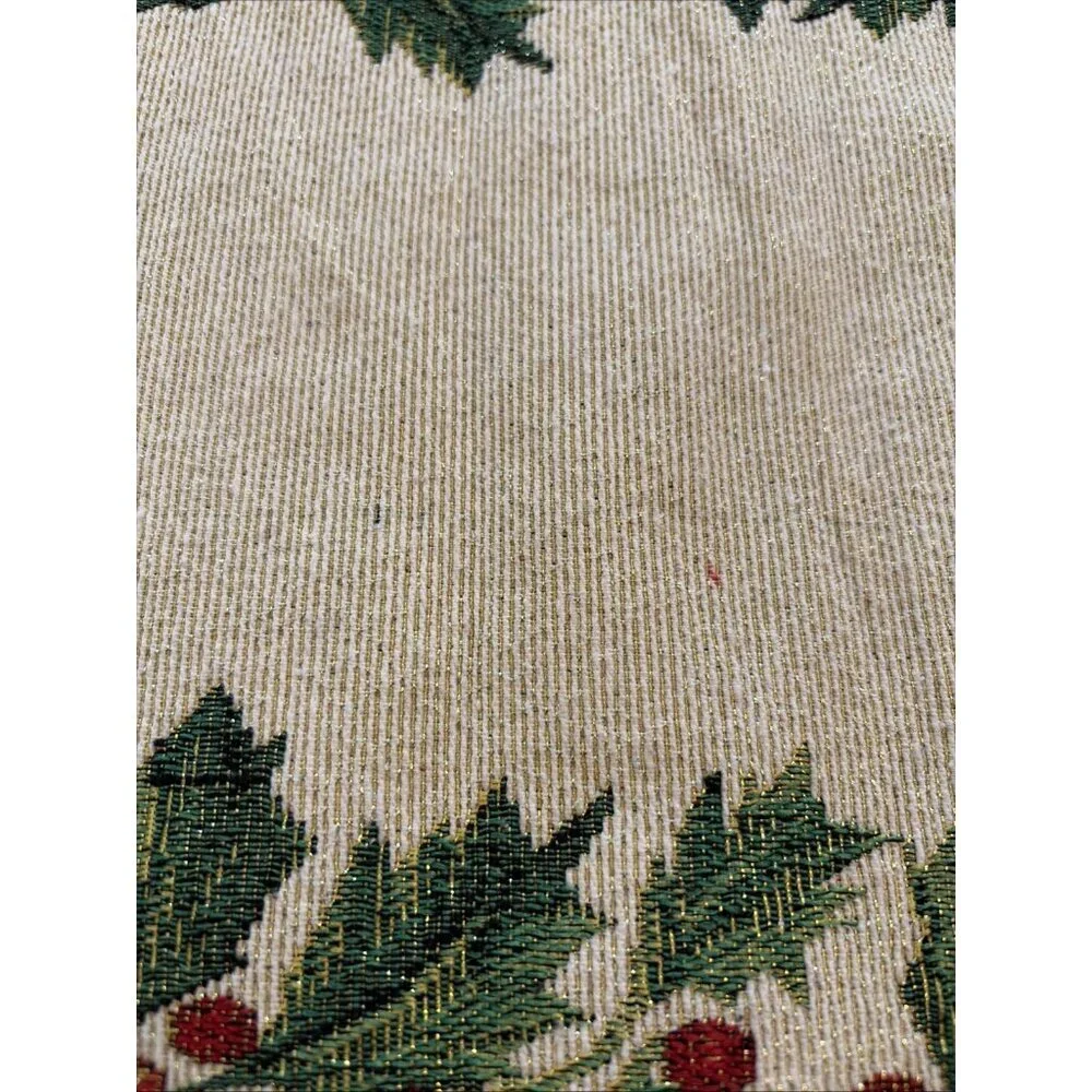 Christmas Poinsettia Table Runner 70x13